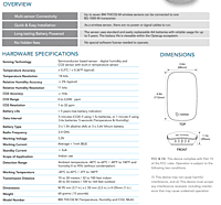 Optergy Air Temperature & Humidity Wall Sensor & CO2 (BW-THCO2-M) Optergy Air Temperature & Humidity Wall Sensor & CO2 (BW-THCO2-M)