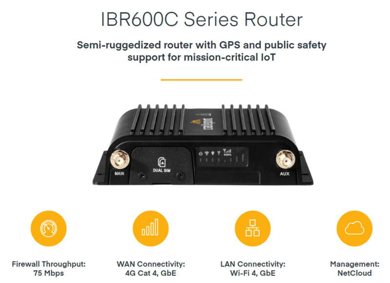 CRADLEPOINT INC: IBR600C