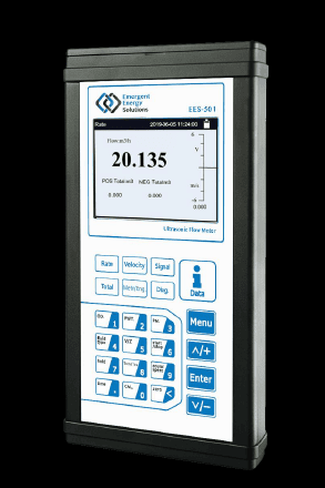 EES-501 Portable Ultrasonic Flowmeter EES-501 Portable Ultrasonic Flowmeter