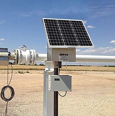 Solar Powered Remote Metering Panel